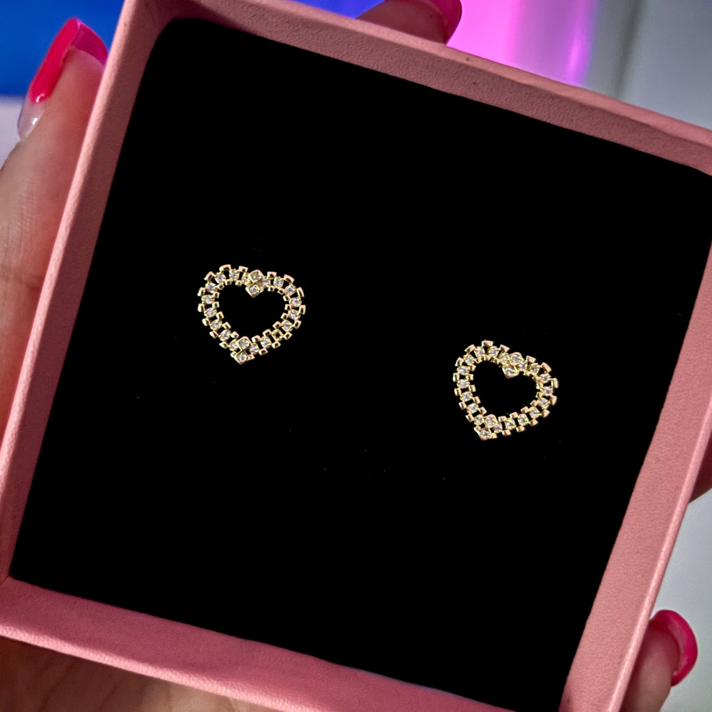 Heart Studs