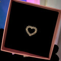Diamanté Heart Ring