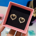 Heart Studs