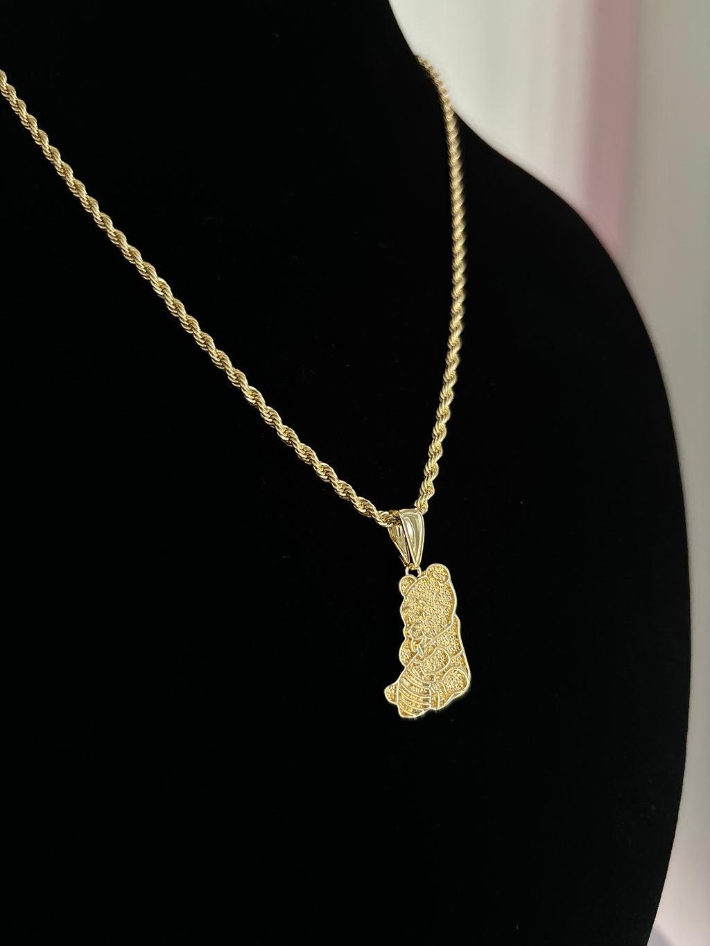 Pendant with Rope Chain