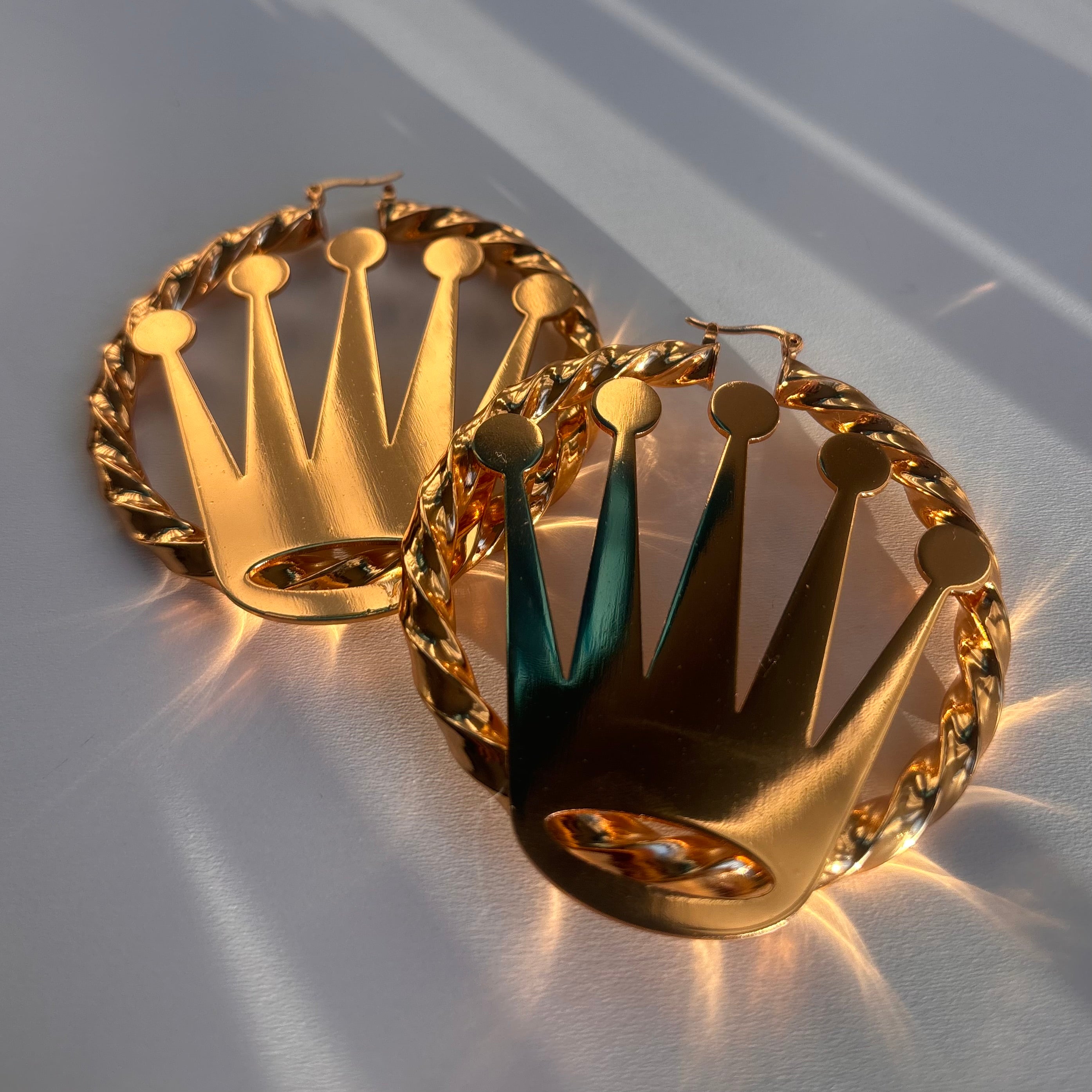 Crown Hoops